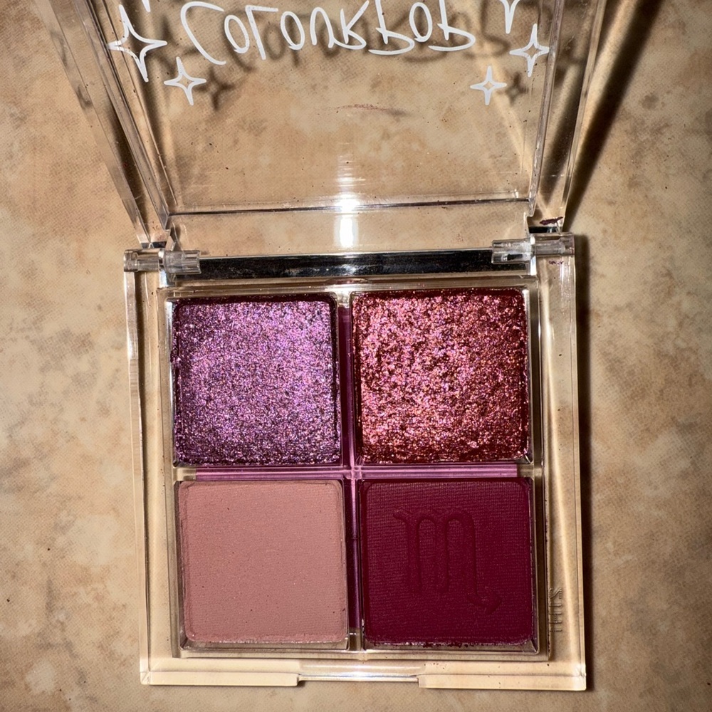 ColourPop “The Secret Life of Scorpio” quad eyeshadow palette - Picture 2 of 3